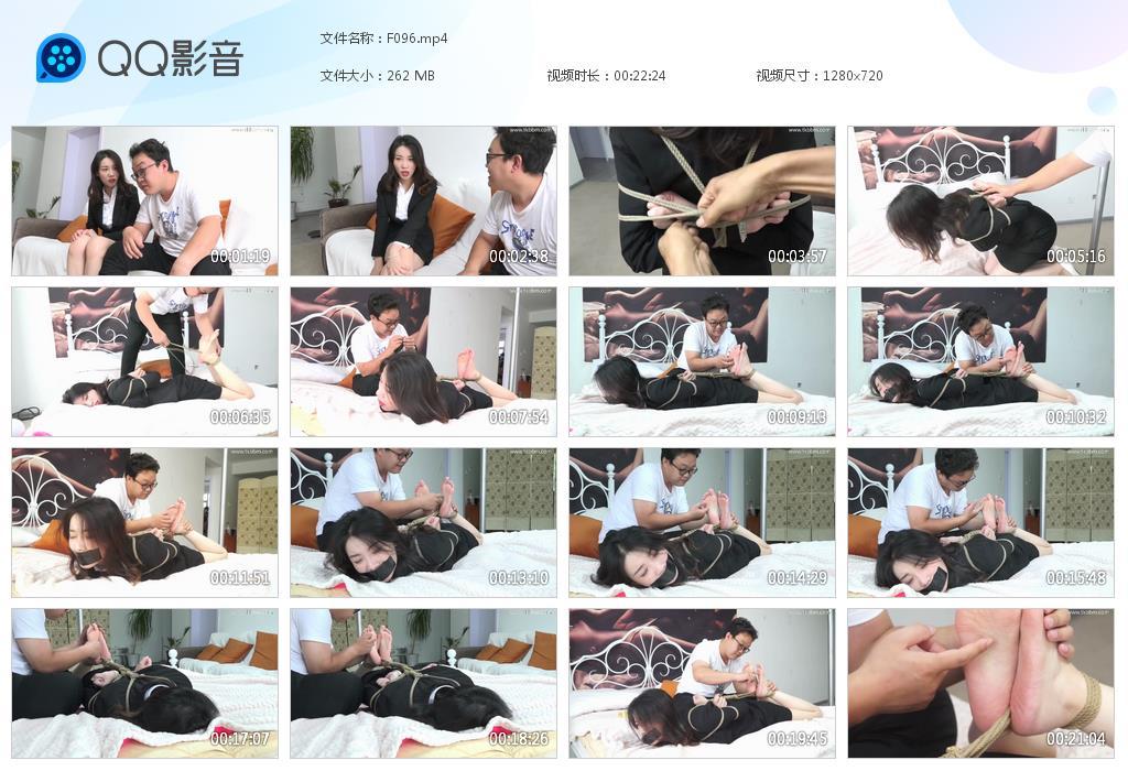 G.jpg 工装美女被挠痒痒tk - F096  第1张